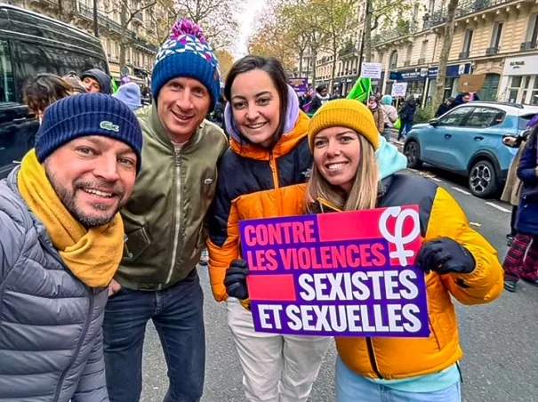 Marche contre violences faites aux femmes Paris 2025 - CHARON Orizons